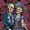 11" x 11" Skeleton Couple Canvas Painting Kit by Craft Smart®